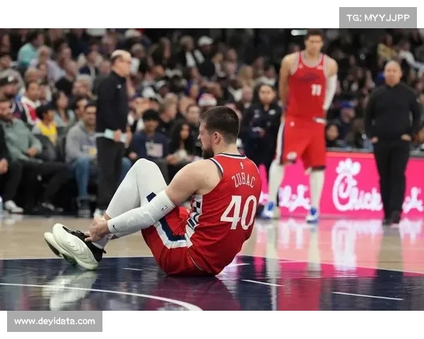 快船中锋祖巴茨确诊左脚踝2级扭伤，预计将伤缺数周